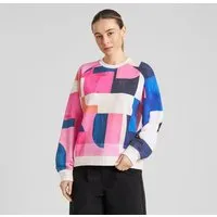 Dedicated DEDICATED Ystad Abstract Blocks Sweatshirt – Produktbild 1 von 1