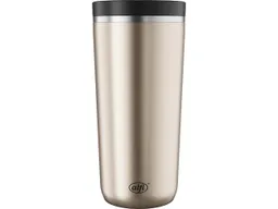 Thermos alfi Isolier-Trinkbecher "ISO Coffee Mug Pro", champagne, 0,38 l – Produktbild 1 von 1