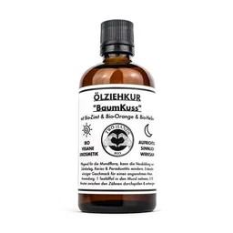 Two Hands BIO Two Hands BIO Ölziehkur „BaumKuss“ mit Bio-Zimt & Bio-Orange - Mundöl – Produktbild 1 von 1
