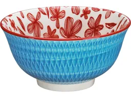 cilio cilio Schüssel 'Rauten' aus Porzellan, ø 18 cm, blau – Produktbild 1 von 1