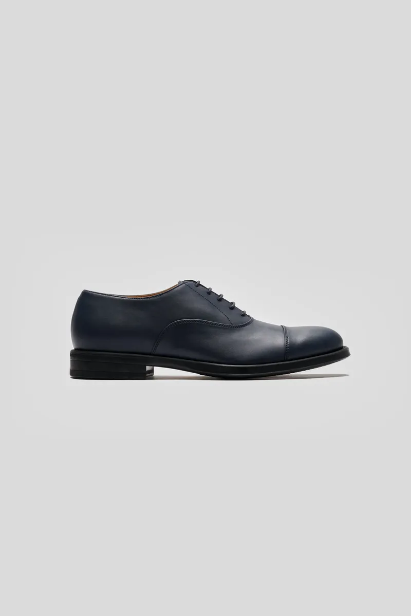Solari Milano Solari Milano Herren vegan Oxford Schuhe Marineblau, Extra dunkelblau, – Produktbild 1 von 2