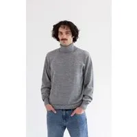 Kopyto Kopyto OCELOT - Herrenrollkragenpullover aus 100% Merinowolle Strickpullover, Grau, – Produktbild 1 von 1