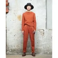 macarons macarons Rostfarbene Hose - Pants Herringbone – Produktbild 1 von 1