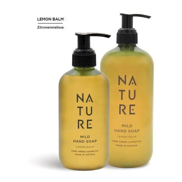 4betterdays 4betterdays Mild Hand Soap 'Lemon Balm' | Kunststoffgebinde mit Pumpfunktion – Produktbild 3 von 6