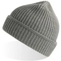 Atlantis Headwear Atlantis Headwear Warme, komfortabele und nachhaltige Strickmütze der Marke Atlantis Beanie Wintermütze, Hellgrau melange, – Produktbild 1 von 1