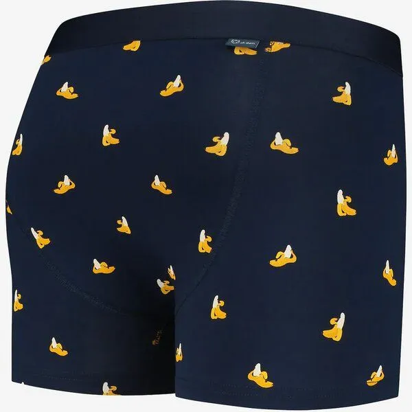 A-Dam A-Dam Boxerbrief Gemustert, Banana rama (blau), – Produktbild 3 von 3