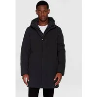 KnowledgeCotton Apparel KnowledgeCotton Apparel Climate Shell Jacket GRS/Vegan, Schwarz (black jet), – Produktbild 1 von 1