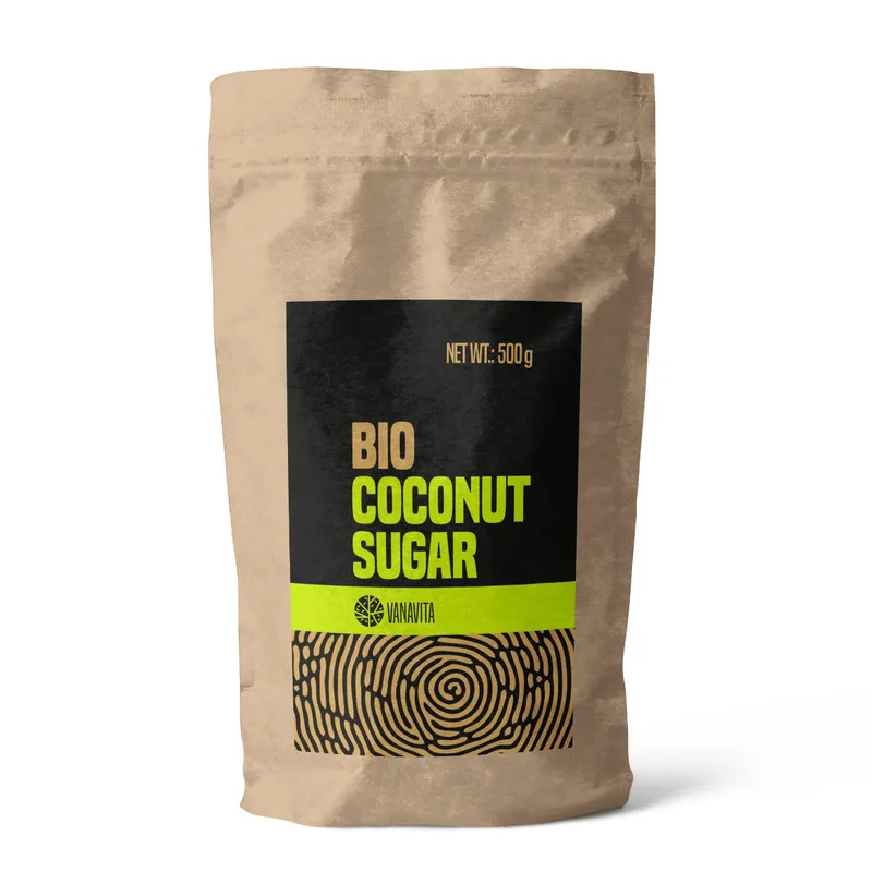 GymBeam Bio VanaVita BIO Kokosblütenzucker 500 g – Produktbild 1 von 1