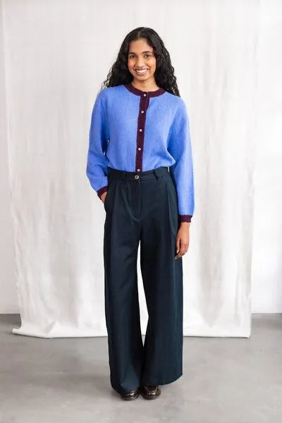 Jyoti - Fair Works Jyoti - Fair Works Baumwoll Hose Anaar, Schwarz, – Produktbild 1 von 4