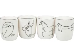 Könitz Könitz Becher-Set 'Picasso Animaux', 4 Stück – Produktbild 1 von 1