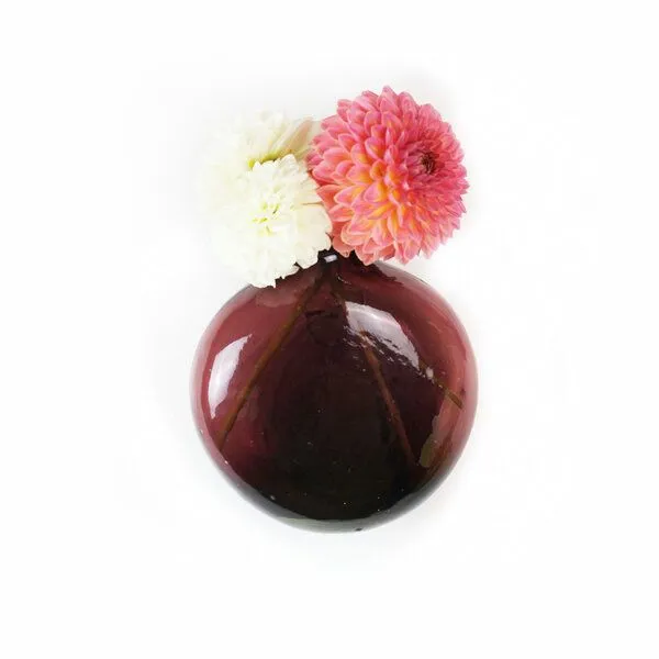 Mitienda Shop Mitienda Shop Blumenvase zum Aufhängen, Wanddeko Anfora, Lila, – Produktbild 1 von 4