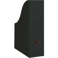 Stehsammler "Color" aus Recyclingkarton DIN A5, schwarz – Produktbild 1 von 1