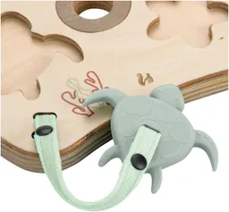 Hauck Hauck Puzzle Play Puzzling S, Turtle & Flower, Puzzleteile, aus Holz, für Hauck Play Tray – Produktbild 1 von 1