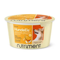 Nutriment Nutriment | HundeEis Banane, Kokos-Joghurt & Mango 90 ml | Cremig, fruchtig, ohne Zusatzstoffe | Für Hunde | Ergänzungsfuttermittel | haustierkost – Produktbild 1 von 1