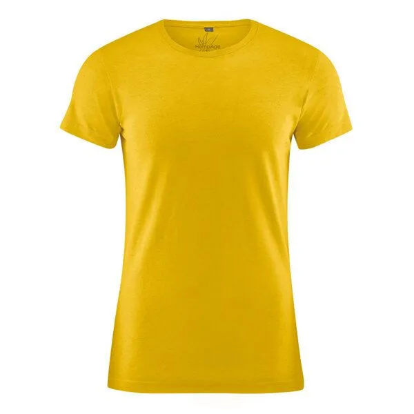 HempAge HempAge Herren T-Shirt Hanf/Bio-Baumwolle, Curry, – Produktbild 1 von 8