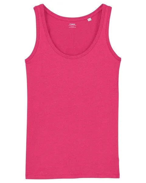 YTWOO YTWOO Damen Top aus Bio Baumwolle, nachhaltig & fair, viele Farben, Pink, – Produktbild 4 von 4