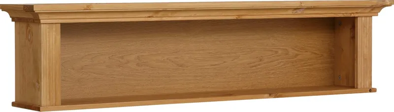OTTO home Wandregal Teresa, Regal, Wandboard, Breite 120 cm, aus massiver Kiefer, FSC®-zertifiziert, Beige, – Produktbild 3 von 5