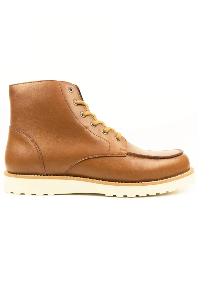 Will's Vegan Store Will's Vegan Store Herren vegan Stiefel Low Rig Braun, Braun, – Produktbild 1 von 2