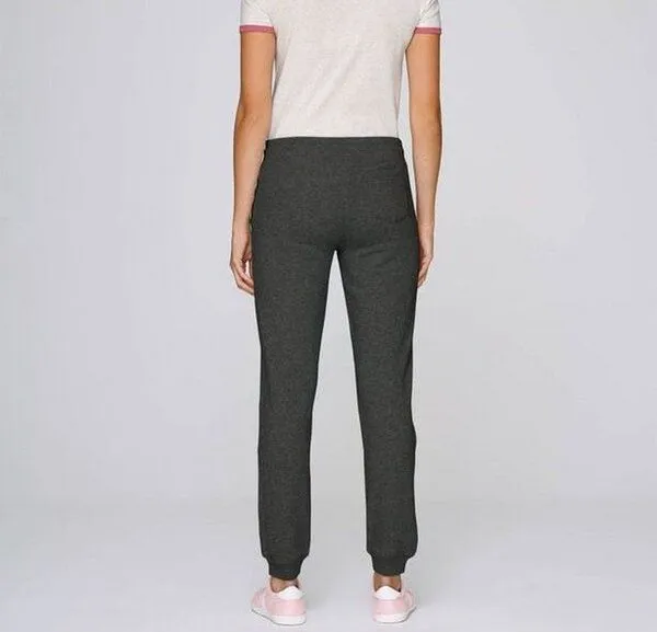 UNIPOLAR Unipolar Damen Basic Jogginghose Tracy Slim Fit, Dunkelgrau meliert, – Produktbild 6 von 8