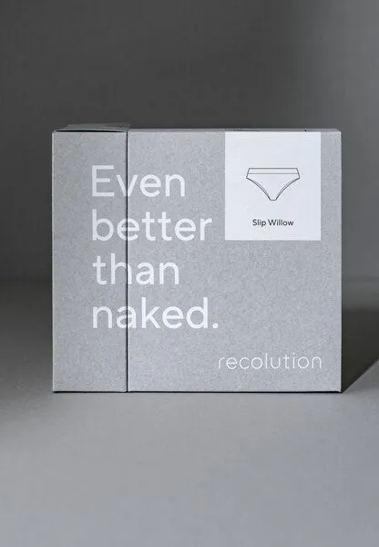 recolution Damen Rib Slip aus Bio-Baumwollmix - WILLOW - recolution, Pale rose (rosa), – Produktbild 3 von 3