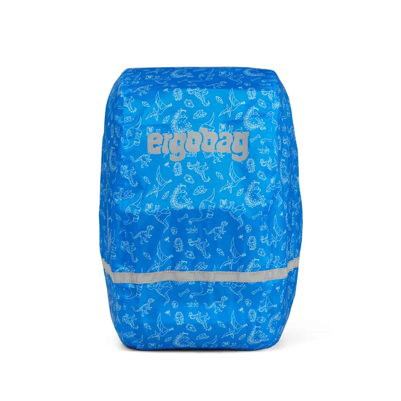 Ergobag Ergobag Schulzubehör Regencape mit Motivprint Dinos, Blue, – Produktbild 1 von 1