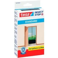 Tesa 2 tesa Fliegengitter "Standard Tür 65 x 220 cm, schwarz – Produktbild 1 von 1
