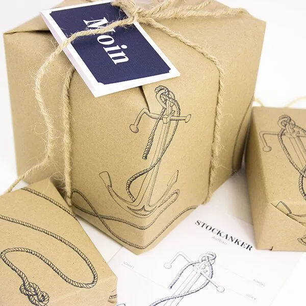 Bow & Hummingbird Bow & Hummingbird Geschenkpapier Stockanker – Produktbild 4 von 4