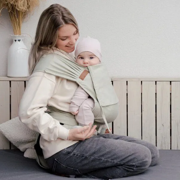 Hoppediz Hoppediz Babytrage Hop-Tye Advanced, Grün-elba, – Produktbild 3 von 4
