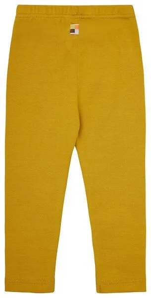 loud + proud loud + proud Babys & Kinder Weiche Feinripp Legging, GOTS-zertifiziert, Curry(gelb), – Produktbild 3 von 3