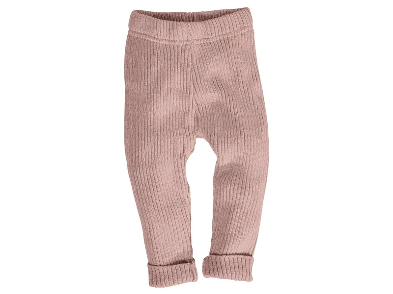 HANS NATUR Baby und Kinder Leggings Bio-Baumwolle Strick rose Gr.86/92, Rosa, – Produktbild 1 von 1