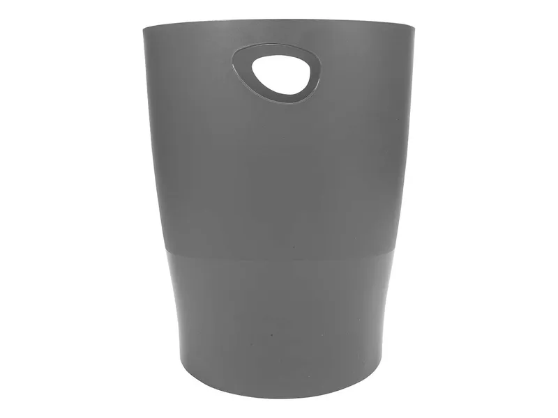 Exacompta 8 Exacompta Papierkörbe Ecobin "Office", 15 l, dunkelgrau – Produktbild 1 von 1