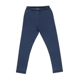 Walkiddy Kinder Leggings Jeans-Optik GOTS zertifiziert, Bio-Baumwolle, dunkelblau, elastisch & bequem – Walkiddy – Produktbild 1 von 1
