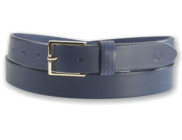 Greenbelts Greenbelts Damen Ledergürtel GIULIA, Blau, – Produktbild 2 von 4