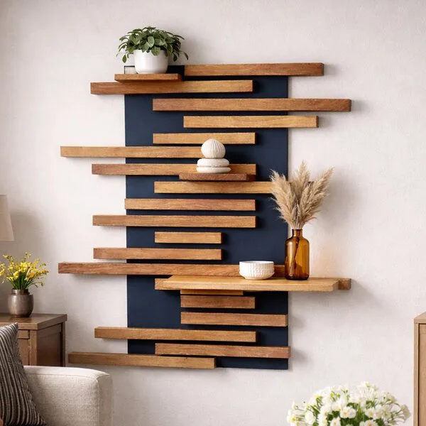 Living Oak Living Oak Wandregal Eiche No.07 – Produktbild 1 von 2
