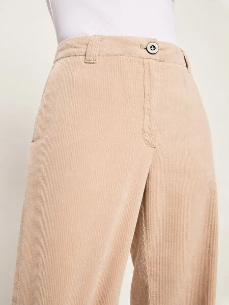 LANIUS LANIUS Kord Marlenehose (GOTS), Nude, – Produktbild 3 von 4