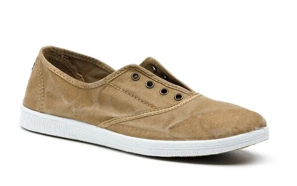 Natural World Natural World Vegane Damen Sneaker washed (beige claro) – Produktbild 2 von 2