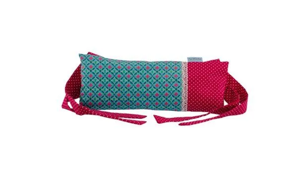 NoWaste Wrapping NoWaste Wrapping Zirbenkissen Baby Kopfkissen Schlafkissen 12 x 32 cm, Rot orient, – Produktbild 1 von 1