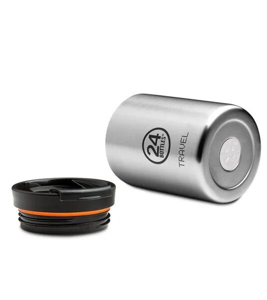 24bottles 24bottles 600ml Thermos Reisebecher aus Edelstahl – Produktbild 7 von 8