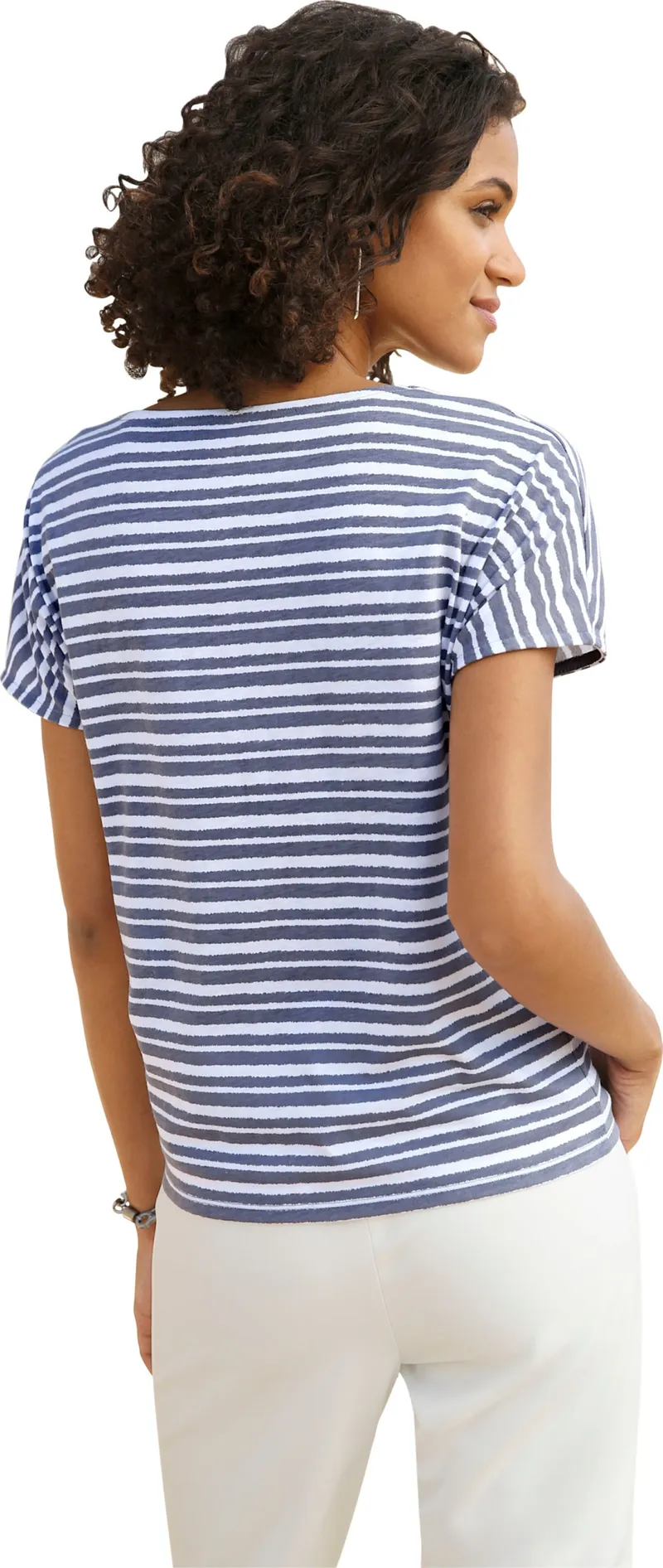 Witt T-Shirt, Jeansblau-gestreift, – Produktbild 3 von 3