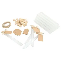 Kork-Deko Kork-Deko Reagenzgläser inkl. Kärtchen & Korken - 25 - 50 - 100er Sets – Produktbild 1 von 1