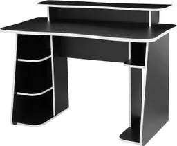 OTTO home Gamingtisch GAME, Computertisch, Schreibtisch, Towerfach, Monitoraufsatz, ergonomisch geschwungene Tischplatte, Breite 120 oder 150 cm – Produktbild 1 von 1