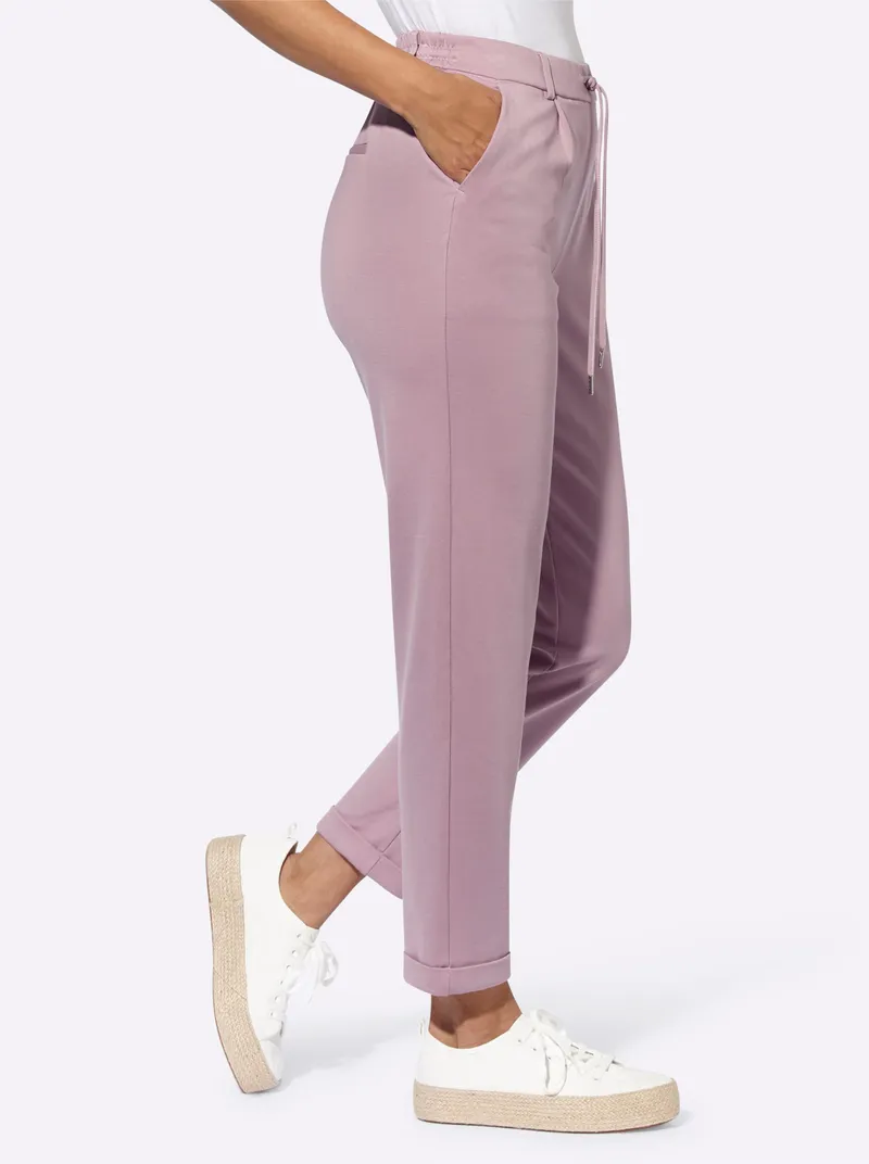 Witt Jogg Pants, Mauve, – Produktbild 2 von 3