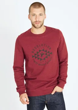 recolution recolution Sweatshirt #RECO EST rot – Produktbild 1 von 1