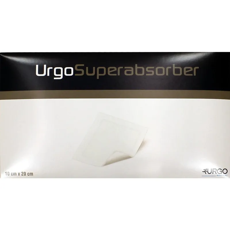 Urgo URGOSUPERABSORBER 10x20 cm Verband 10 St Verband – Produktbild 1 von 1