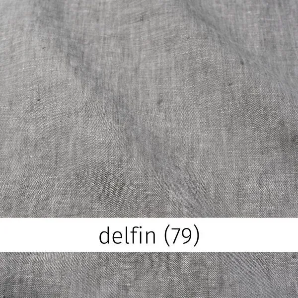 Heidekönigin Heidekönigin 3/4-Arm Leinenbluse Delavé, Hellgrau, – Produktbild 1 von 3