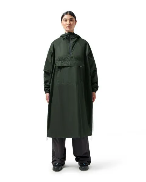 Maium Maium Wasserdichter Regen-Poncho, Dark oak, – Produktbild 4 von 4