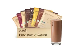 VETAIN Protein Pulver Probierpaket - 8 x 30g - 100% Bio & Vegan - Pulver, Fermentiert, frei von raffiniertem Zucker & künstlichen Süßstoffen – Produktbild 1 von 1