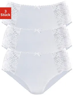petite fleur by Lascana Hüftslip weiß – Produktbild 1 von 1