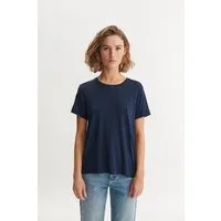 Basic Apparel Basic Apparel T-Shirt JOLANDA aus Tencel, Blau (navy), – Produktbild 1 von 1