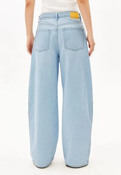 ARMEDANGELS ARMEDANGELS AALTHEA BARREL Damen Barrel Leg Mid Waist aus recycelter Baumwolle, Barrea, – Produktbild 2 von 4